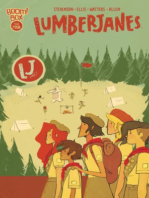 cover image of Lumberjanes (2014), Issue 4